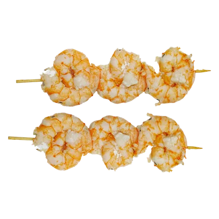 Brochettes Crevettes